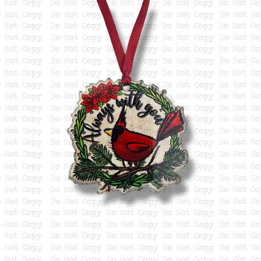 Always With You Cardinal Mini Ornament