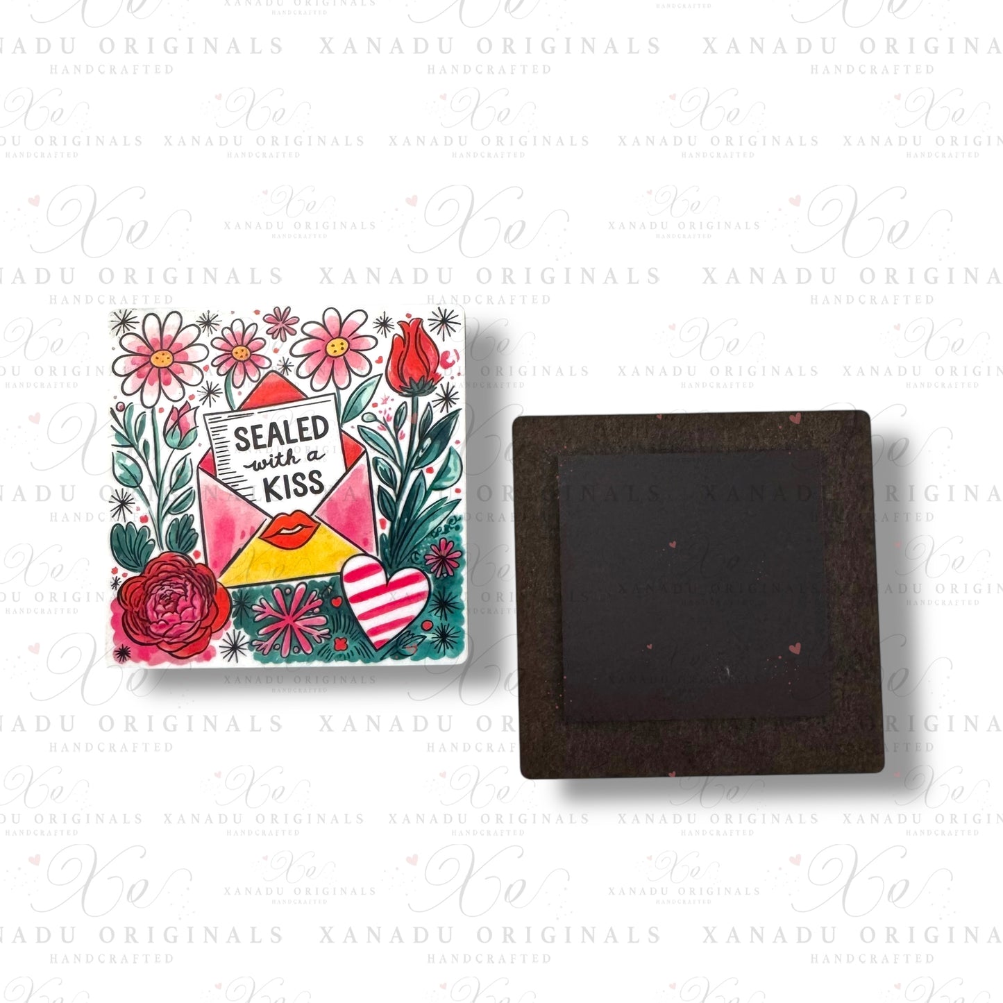 Sealed With A Kiss Magnet