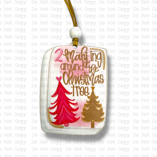 Mahj'ing Around The Christmas Tree Ornament