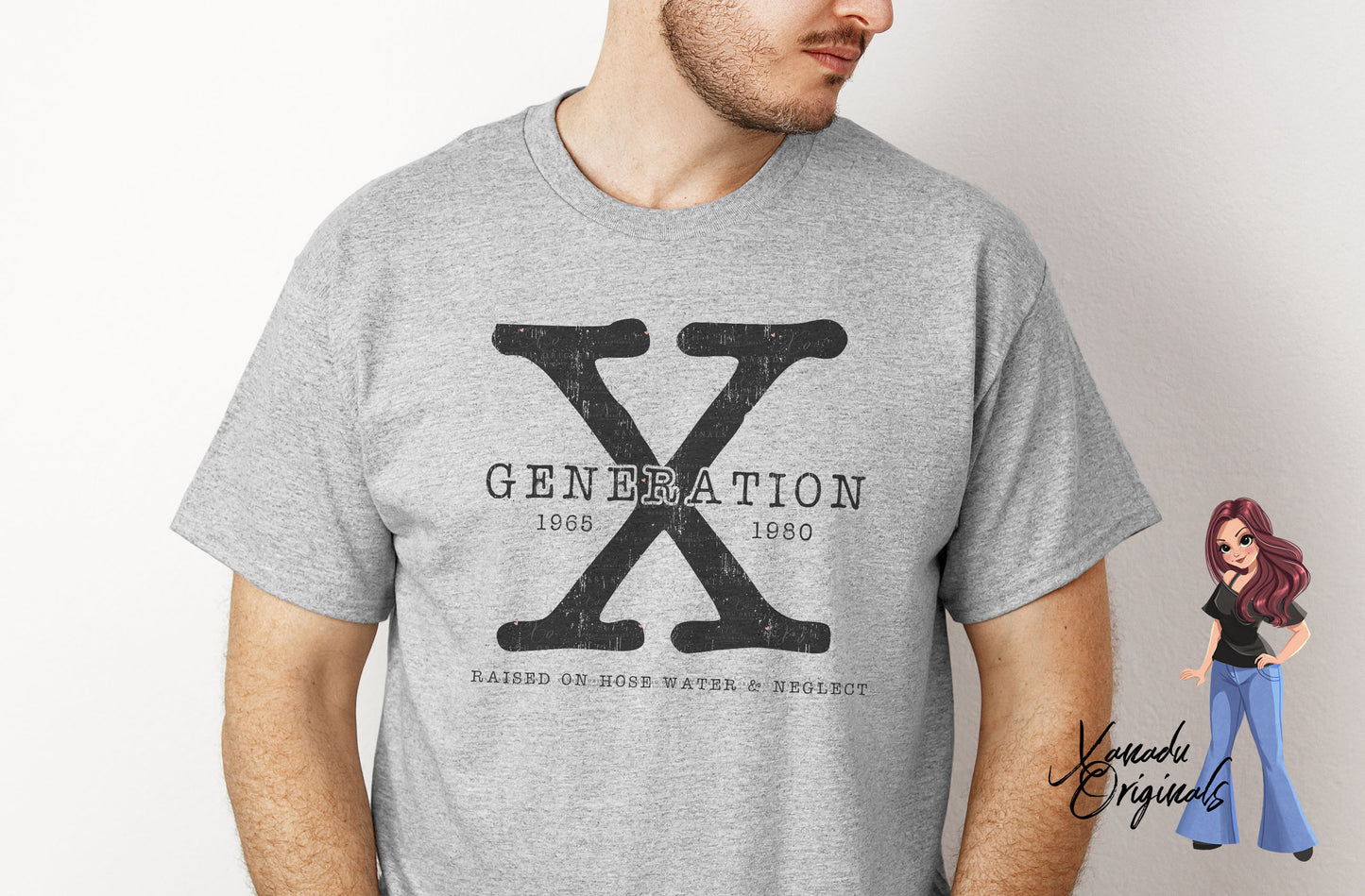 Generation X  Raised On Hose Water And Neglect T-Shirt