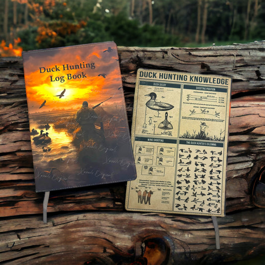 Duck Hunter Log Book Journal