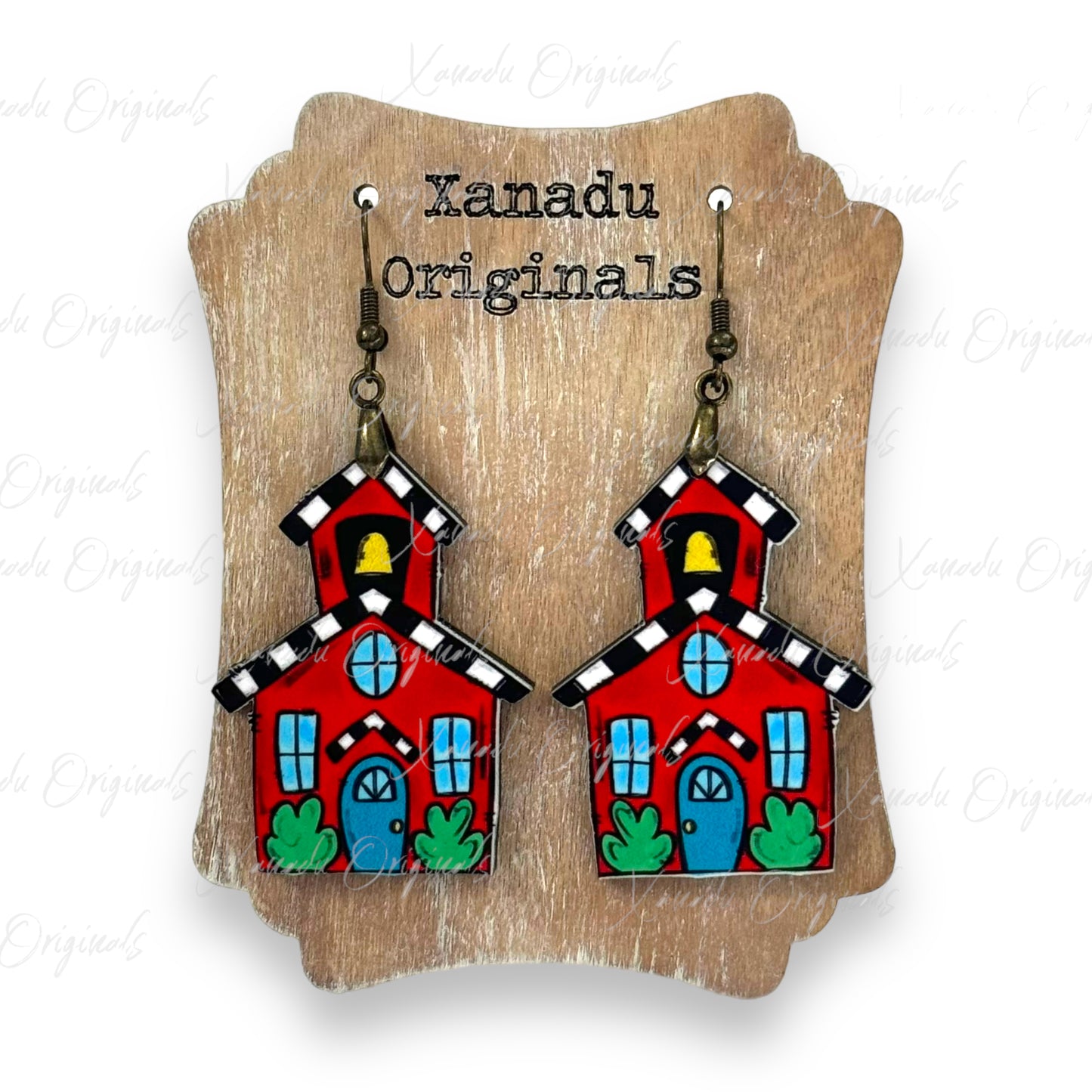 School House Earrings