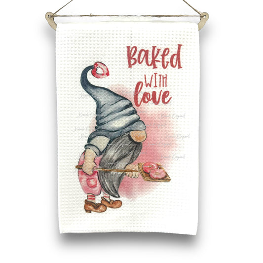 Baked With Love Tea Towel