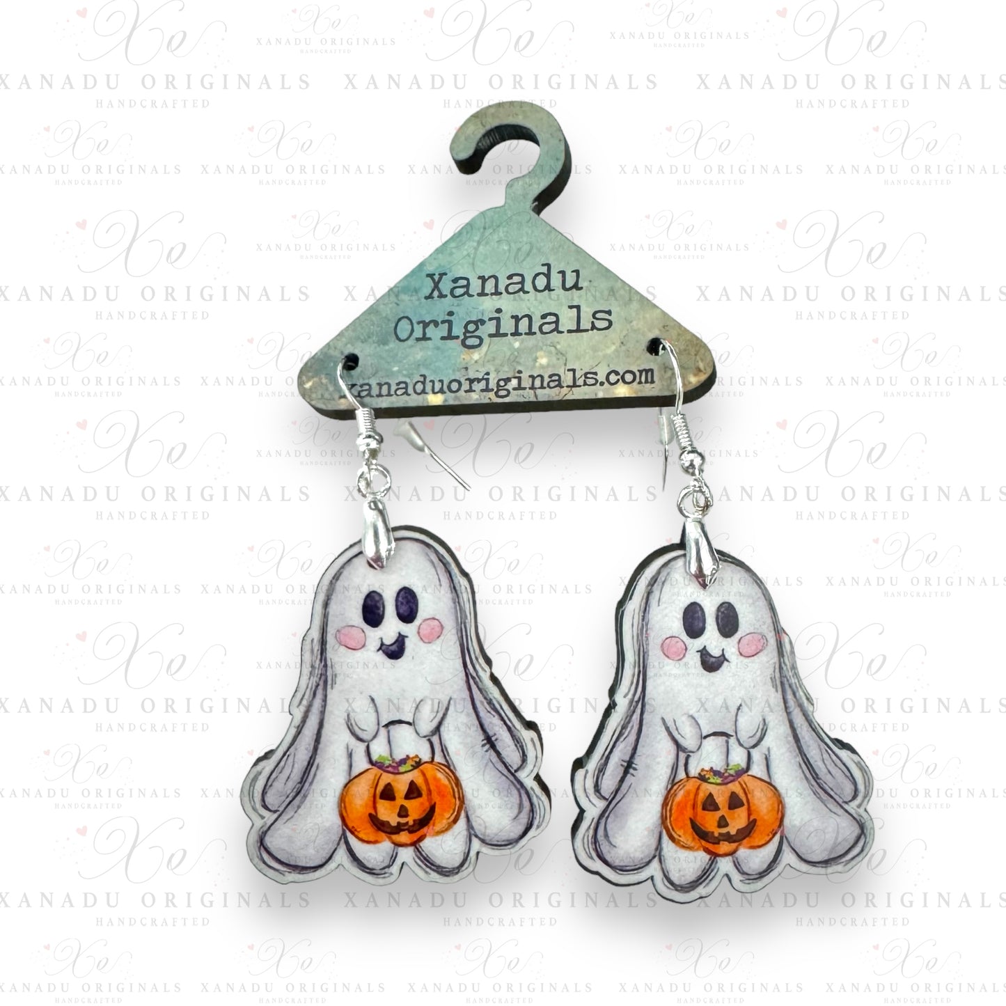 Trick Or Treat Ghost Earrings