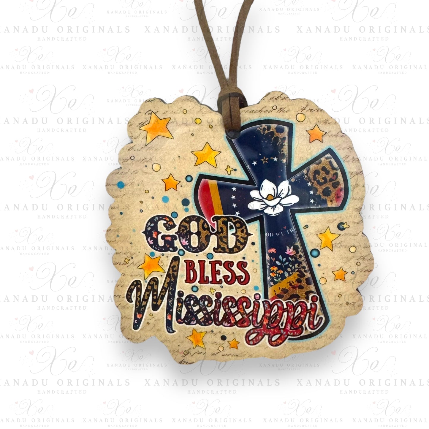 God Bless Mississippi Ornament