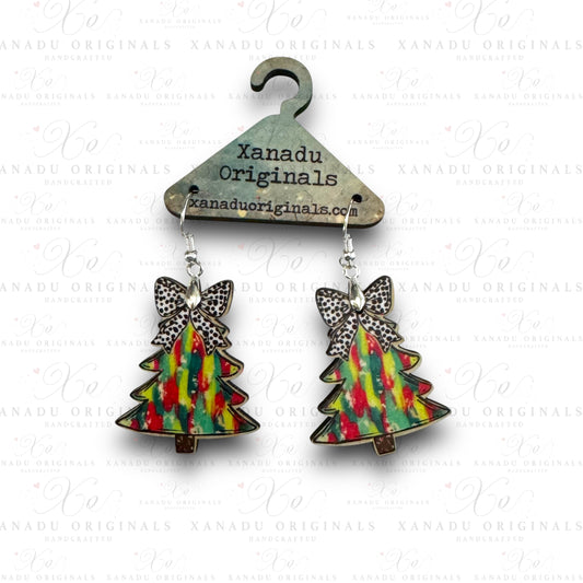 Preppy Traditional Tree Earrings