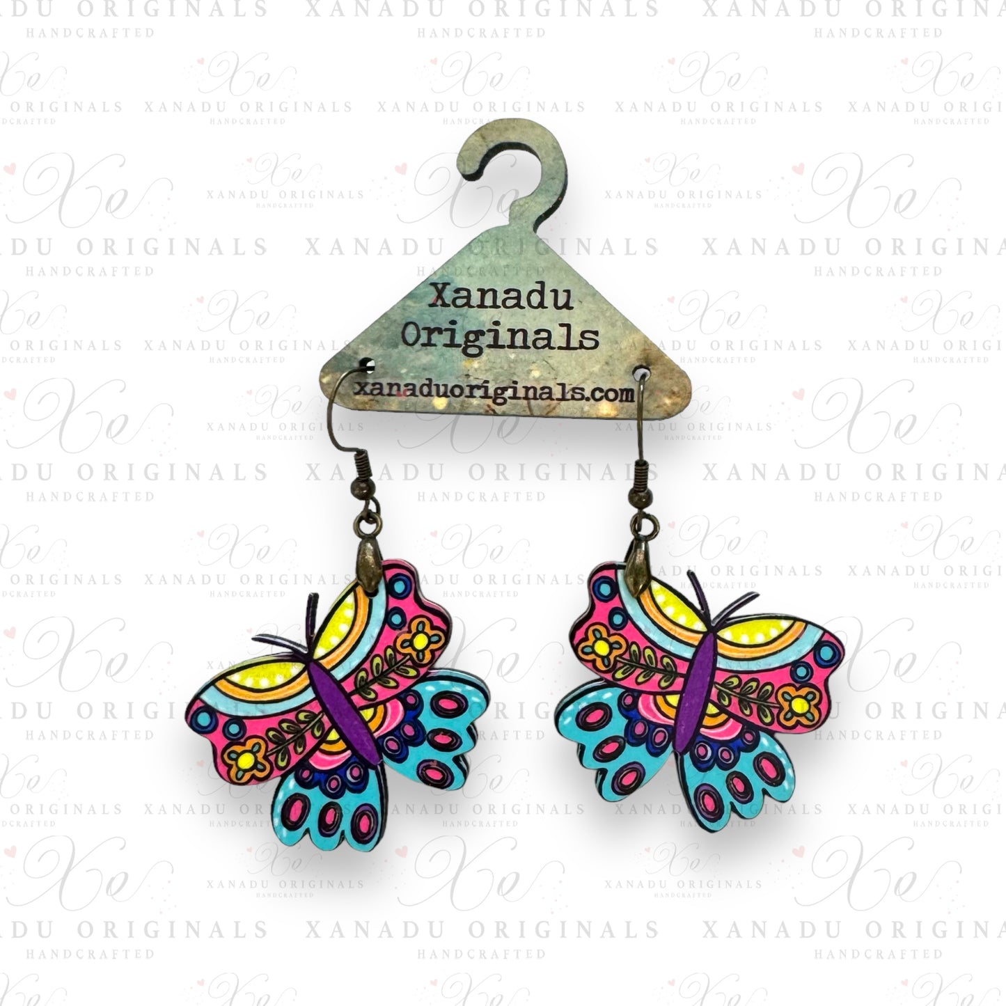 Whimsical Butterfly Earrings