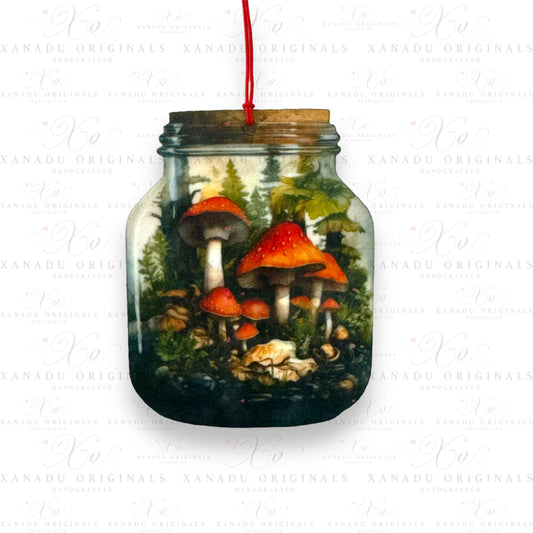 Mushroom Jar Air Freshener | Unscented