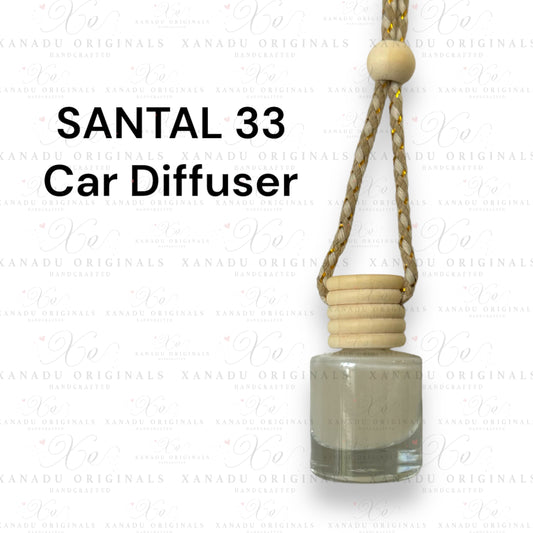 Santal 33 Scent Car Diffuser Bottle