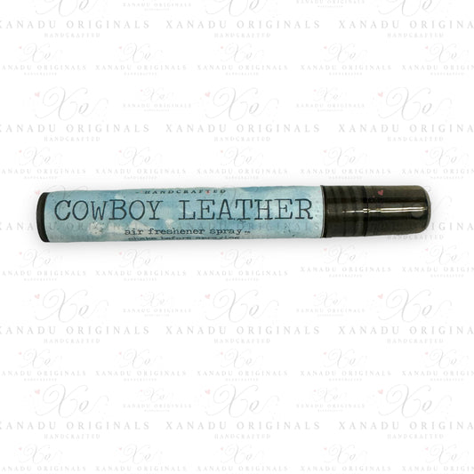Cowboy Leather Air Freshener Spray