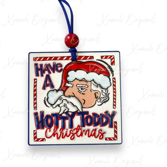 Have A Hotty Toddy Christmas Ornament