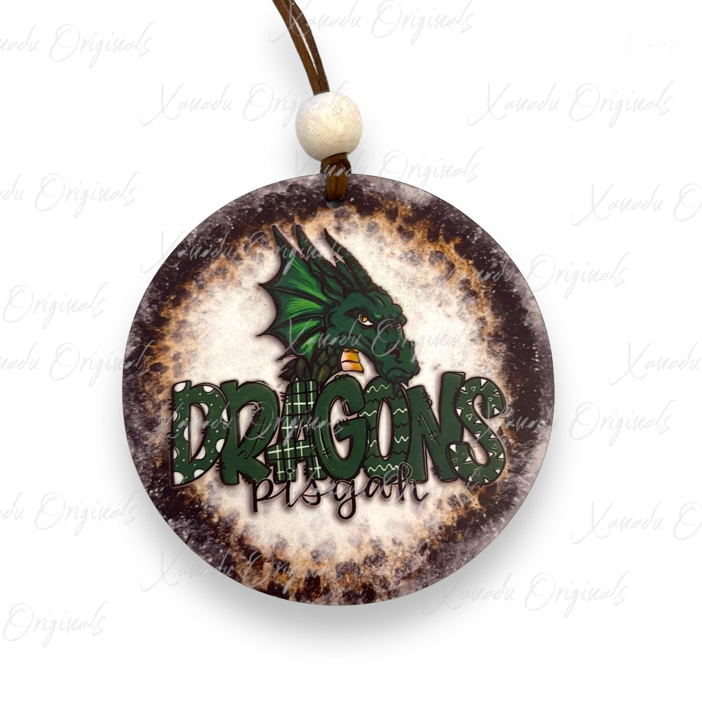 Pisgah Dragons Circle Ornament