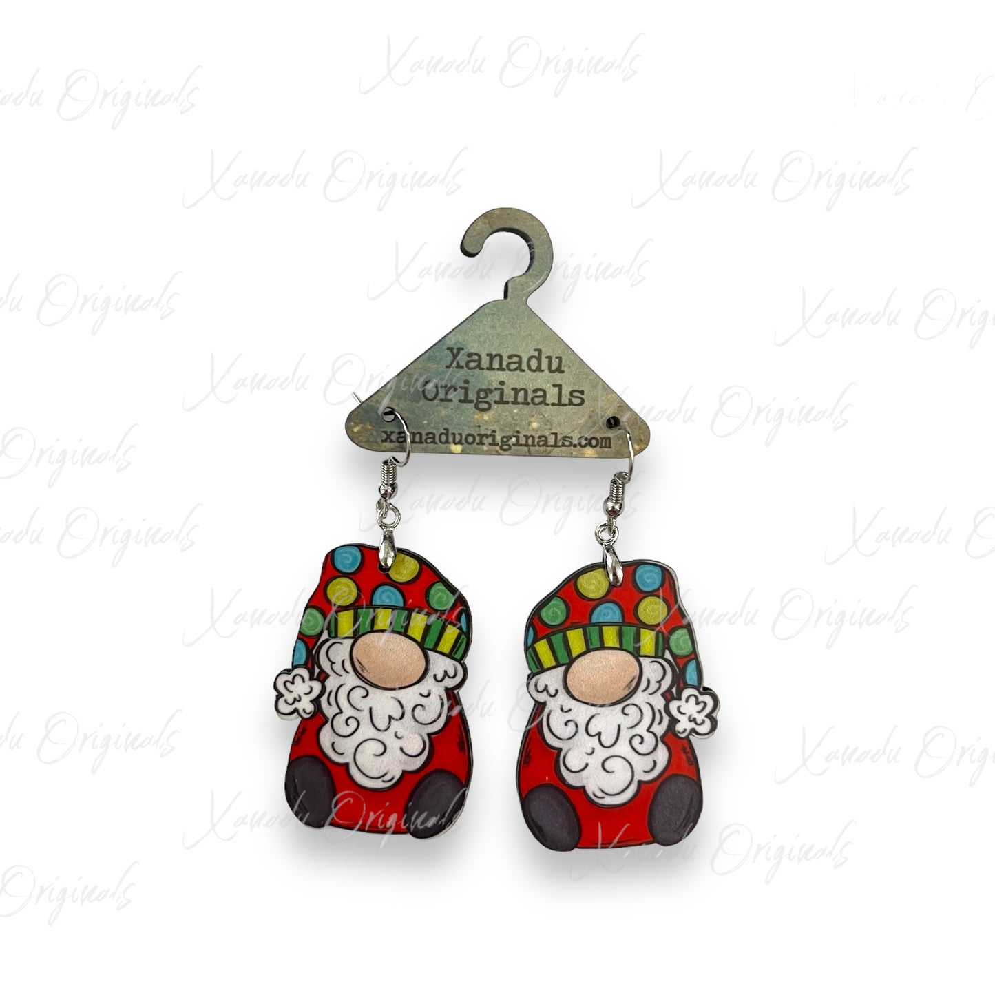 Christmas Gnome Earrings