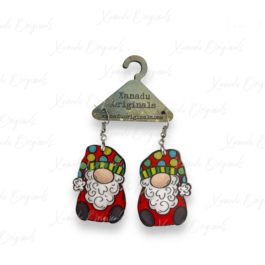 Christmas Gnome Earrings