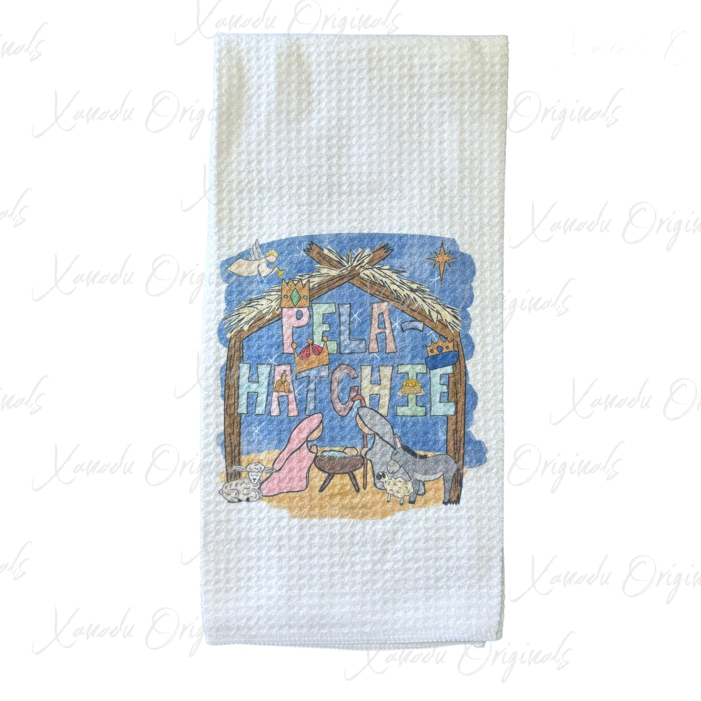 Pelahatchie Manger Tea Towel