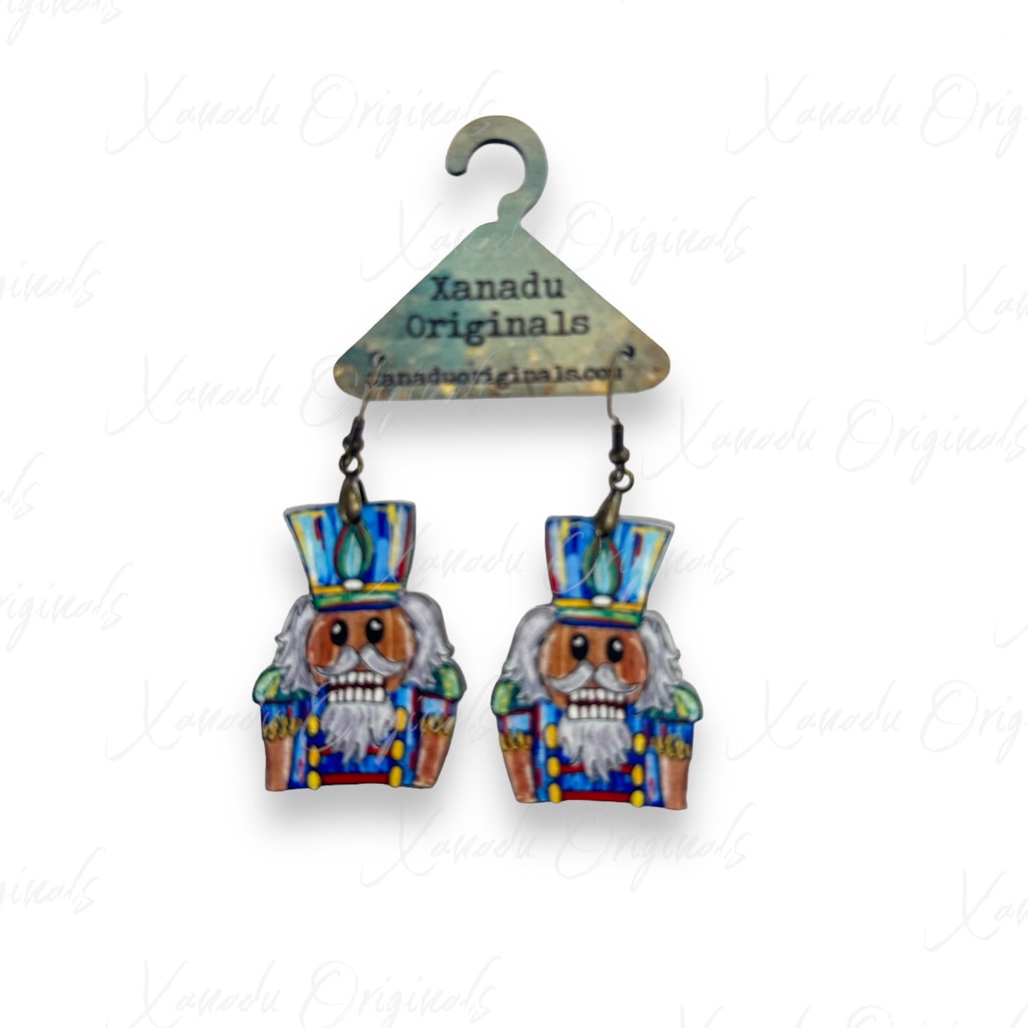 Textured Nutcracker Earrings