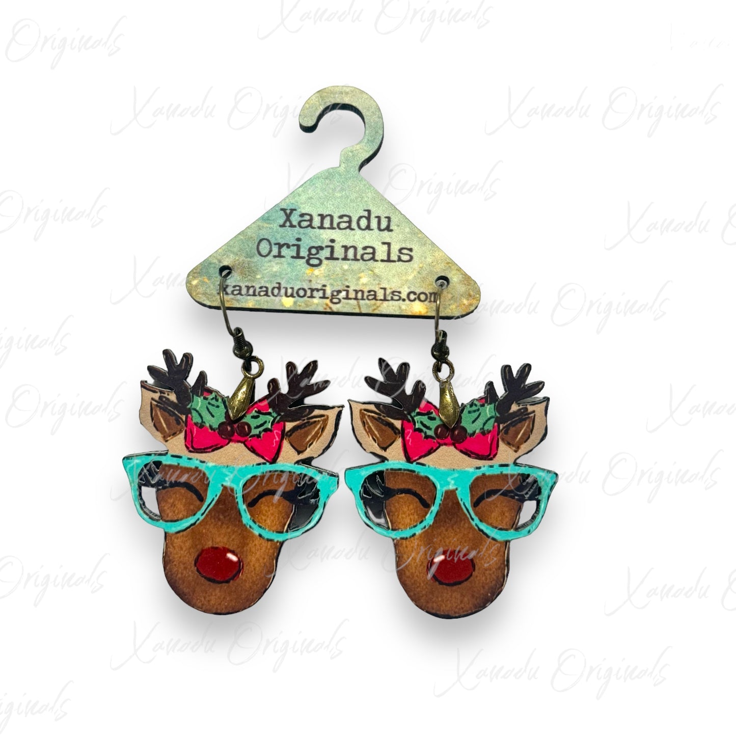 Mrs. Rudolph Earrings