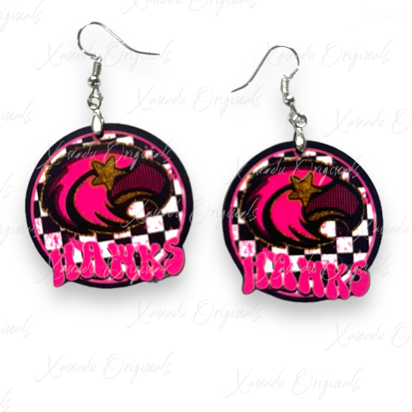 Hawks Preppy Earrings