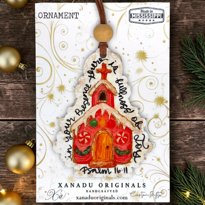 Psalm 16:11 In Your Presence Is Fullness Of Joy Ornament - Religious Church Gift