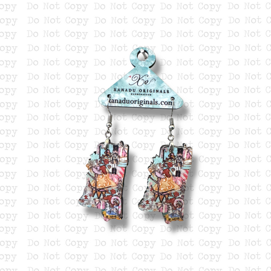 Mississippi Nutcracker Earrings