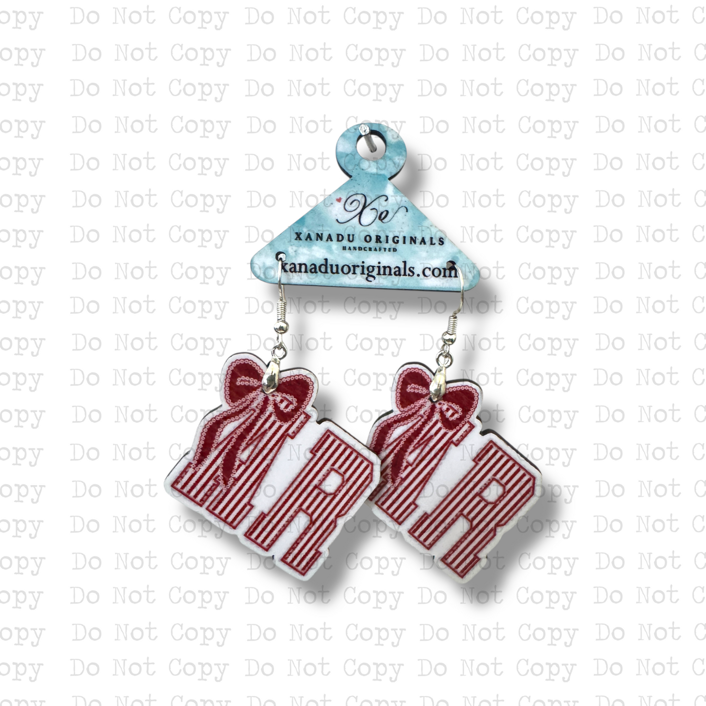 Arkansas Seersucker Earrings