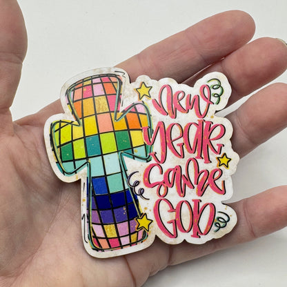New Year Same God Magnet