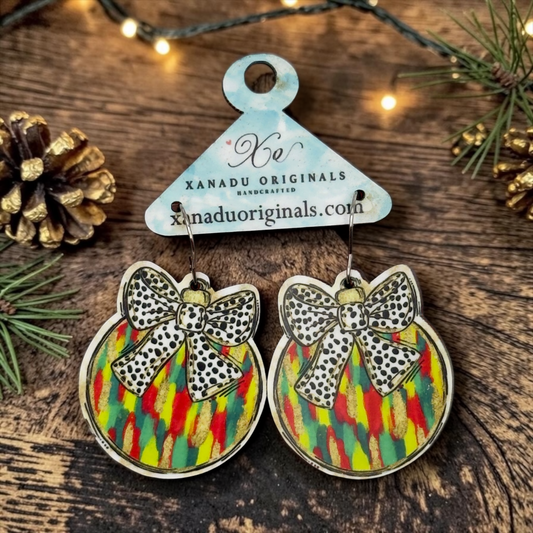 Preppy Traditional Dangle Earrings