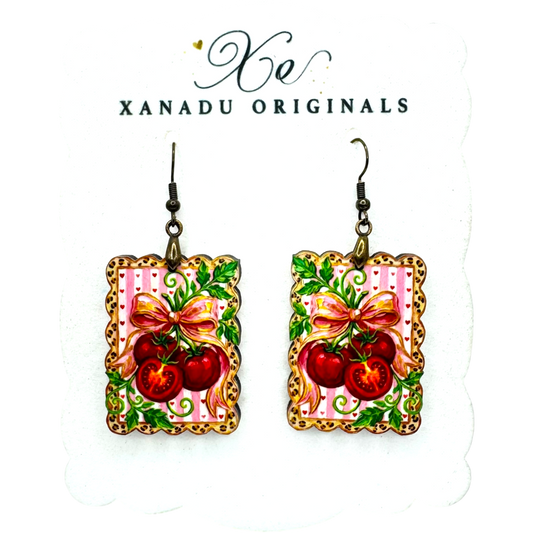 Tomatoes Earrings