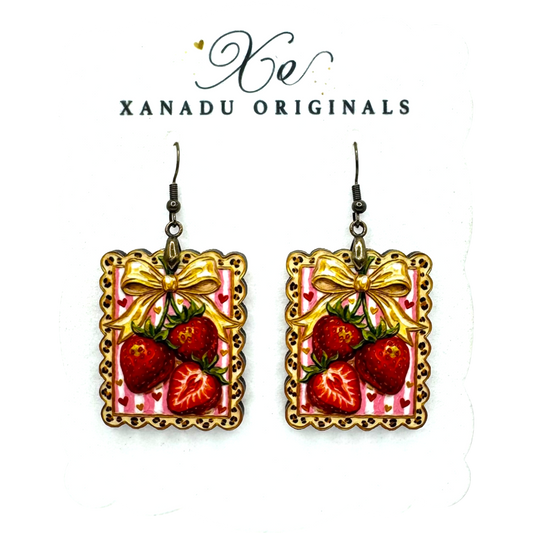 Strawberry Earrings