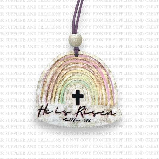 He Is Risen Decor Ornament