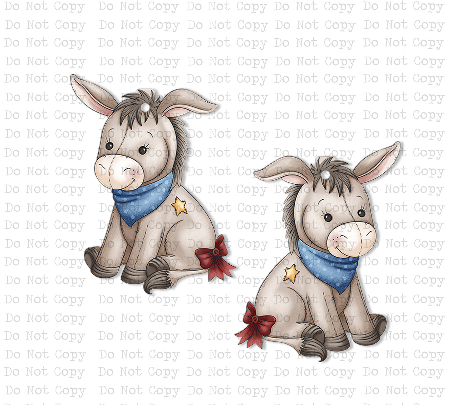 Whimsical Donkey Earrings