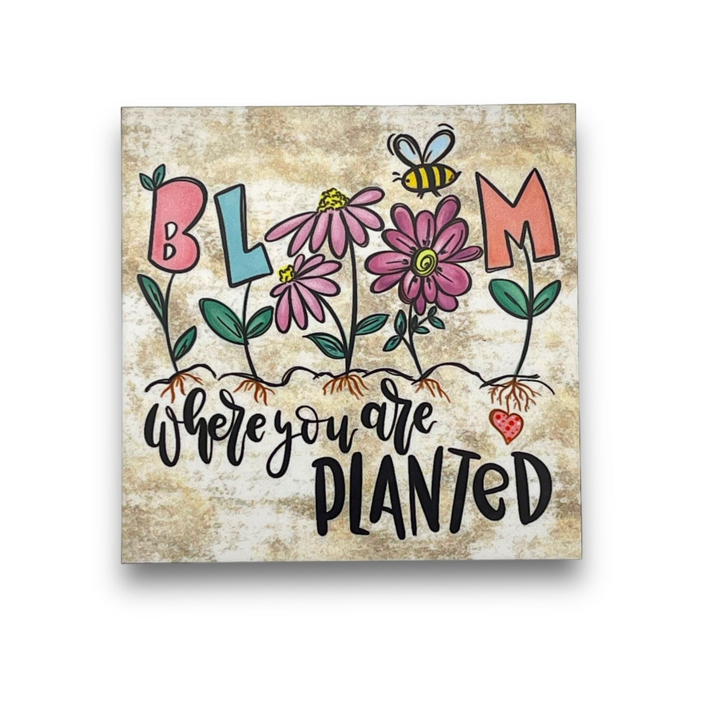 Bloom Where You Are Planted Magnet