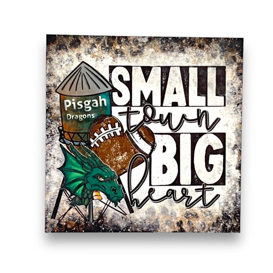 Pisgah Dragons Small Town Magnet