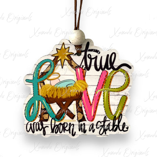 Love Born In A Stable Ornament