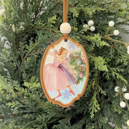Ballerina Heirloom Christmas Ornament