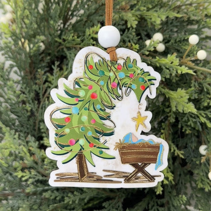 A Thrill Of Hope Baby Jesus Christmas Ornament