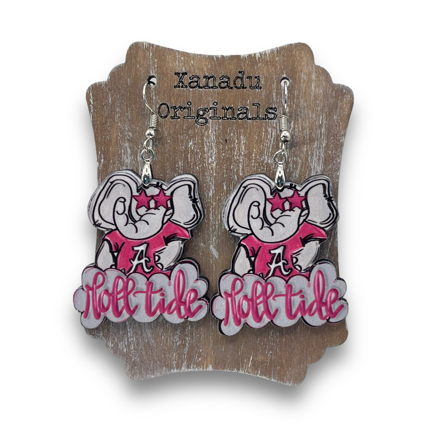 Preppy Elephant Earrings