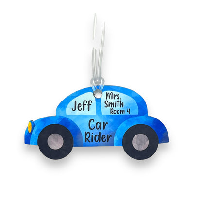 Car Rider Rider Bag Tag | Personalized