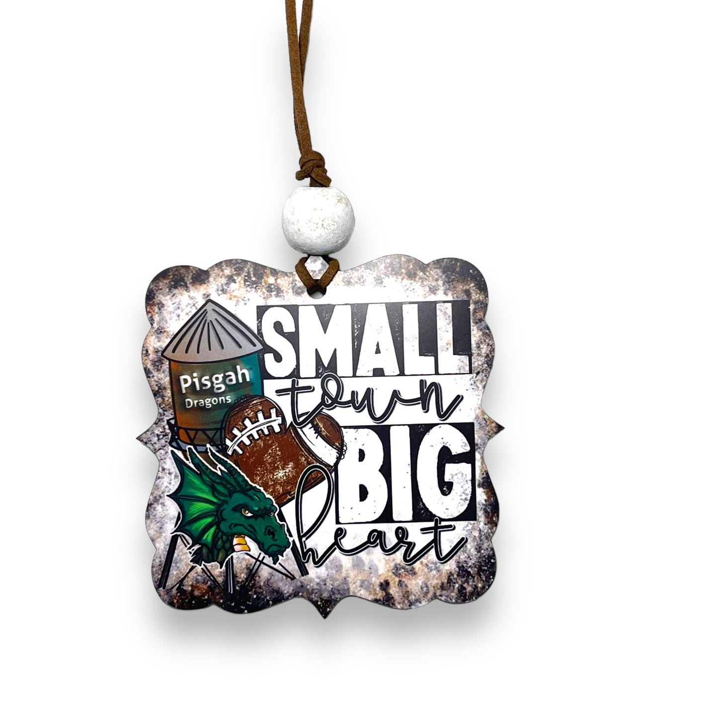 Pisgah Dragons Small Town Ornament