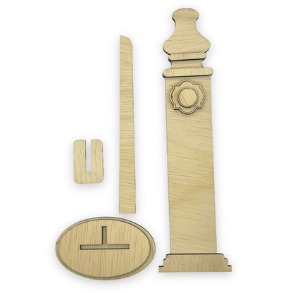 Door Hanger Sign Holder Stand Wood Blank | DIY