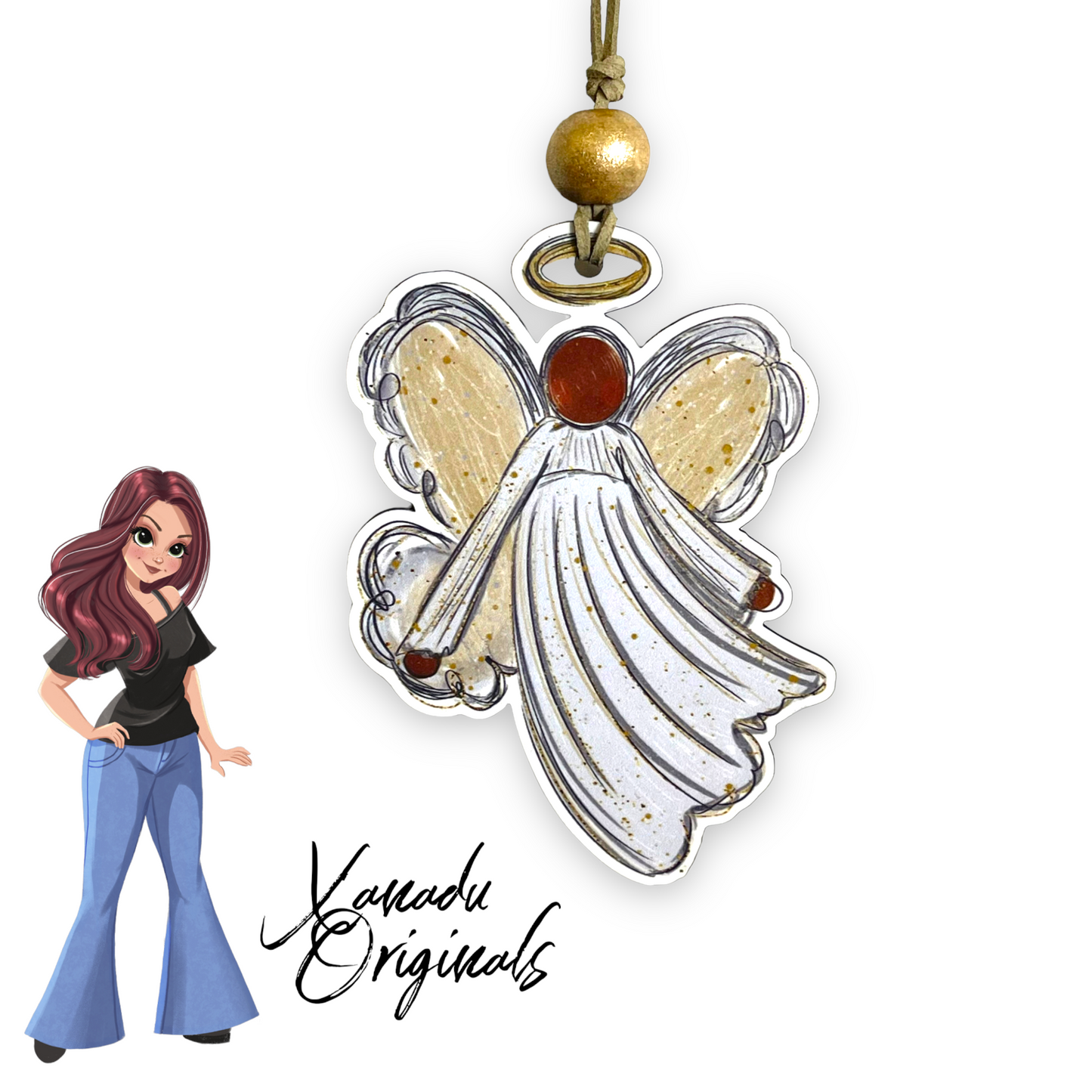 Angelic Angel Ornament