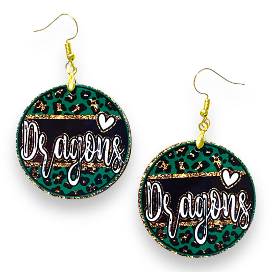 Pisgah Dragons Earrings