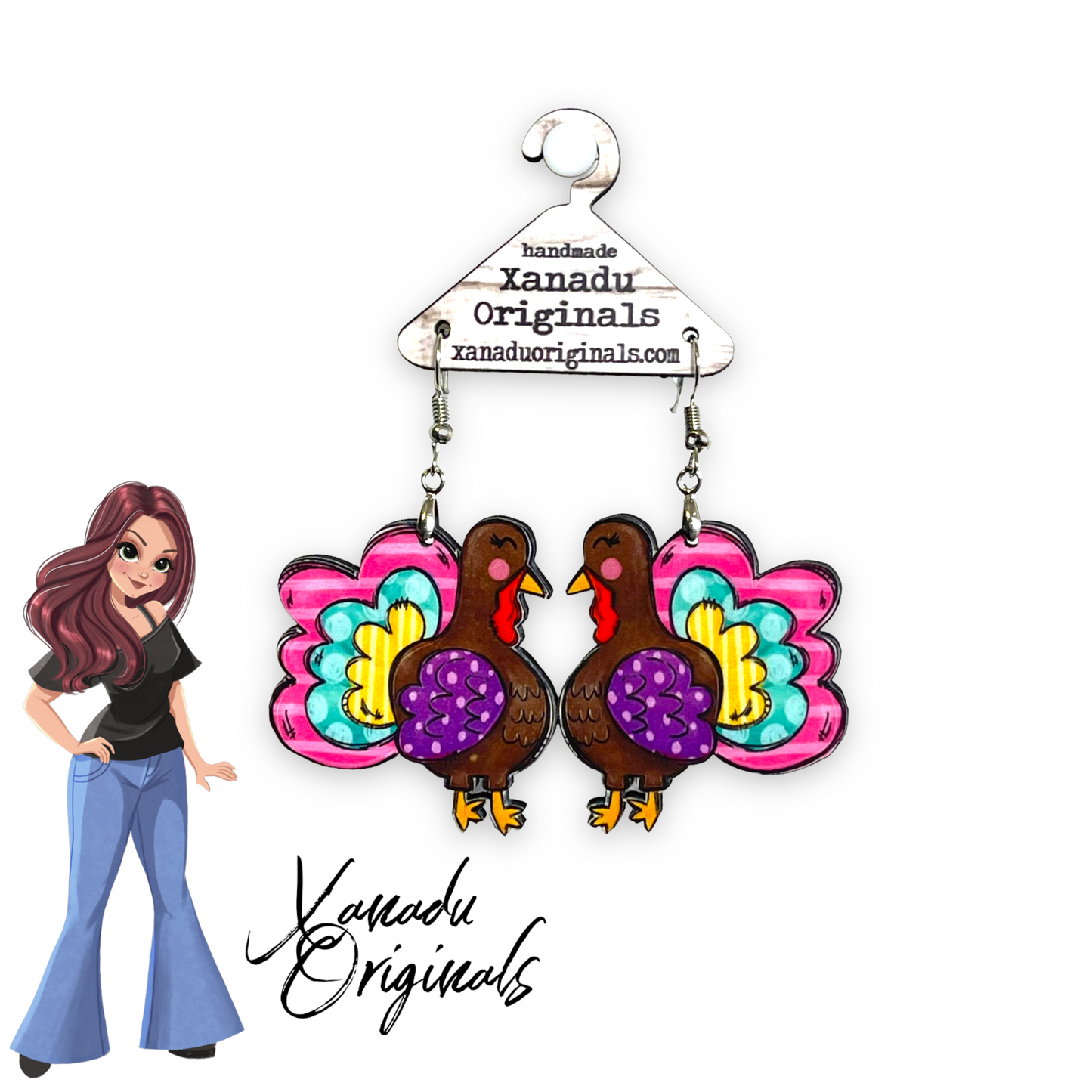 Bright Turkey Earrings